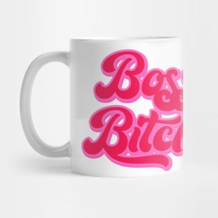 Boss Bitch Pink Aesthetic Mug